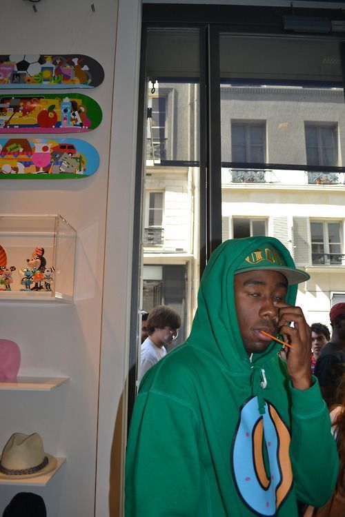 Odd Future Odd Future donut green hoodie sweatshirt Size US M / EU 48-50 / 2 - 1 Thumbnail