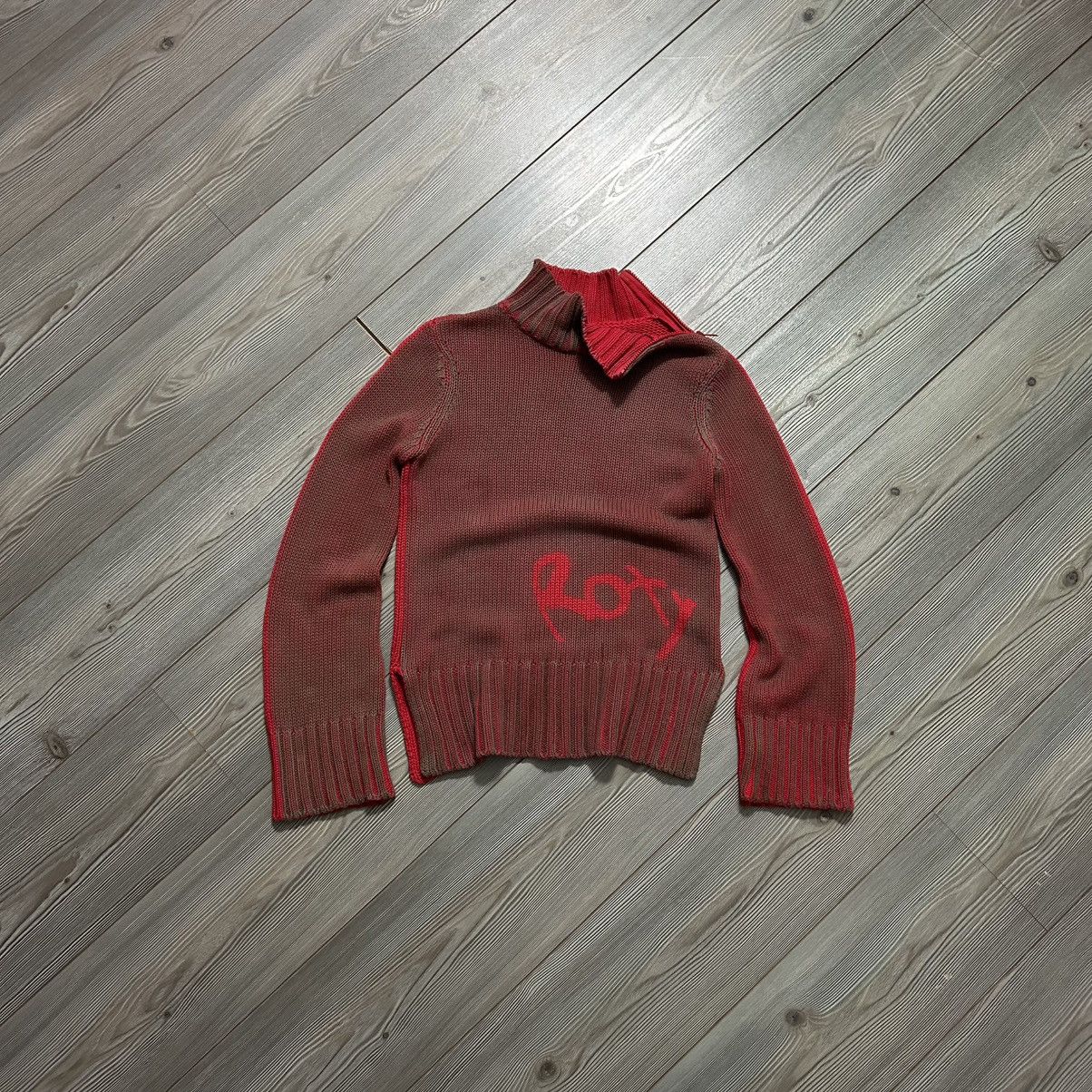 Quiksilver Vintage Y2K Quiksilver Roxy Life Knit Sweater Size XS / US 0-2 / IT 36-38 - 1 Thumbnail