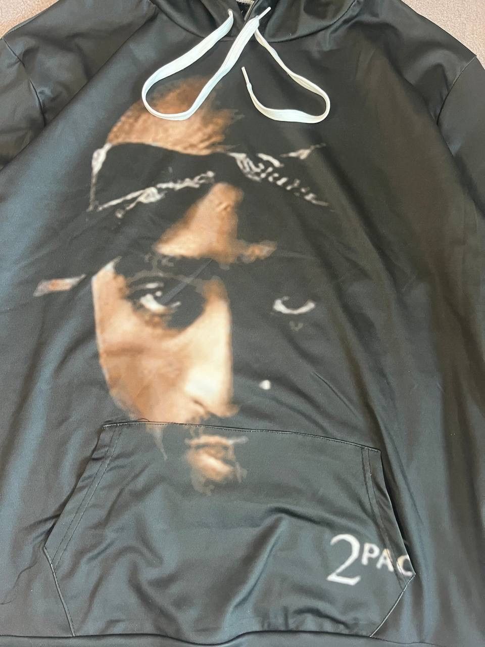Band Tees × Vintage 2Pac hoodie distressed Size US M / EU 48-50 / 2 - 5 Thumbnail