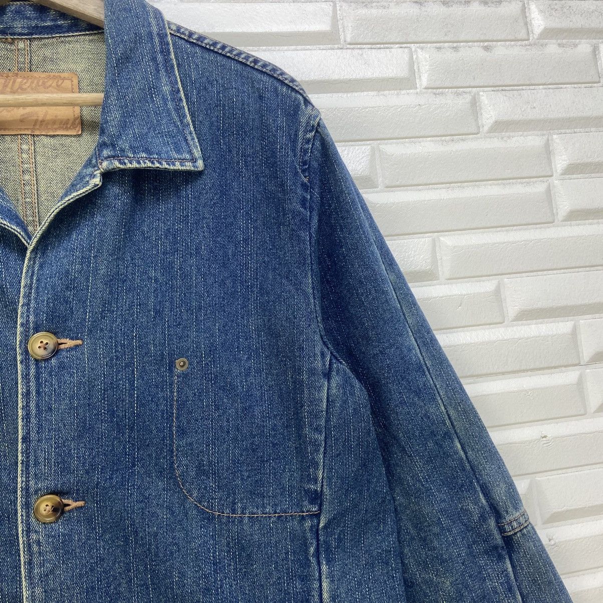 Japanese Brand Japanese Brand Never Seen Thing Denim Jacket Size US M / EU 48-50 / 2 - 5 Thumbnail