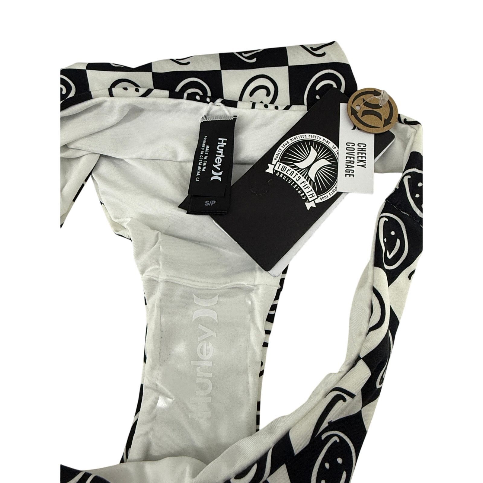 Hurley Hurley Women's Smiley Plaid Moderate Reversible Bottoms Size ONE SIZE - 2 Thumbnail