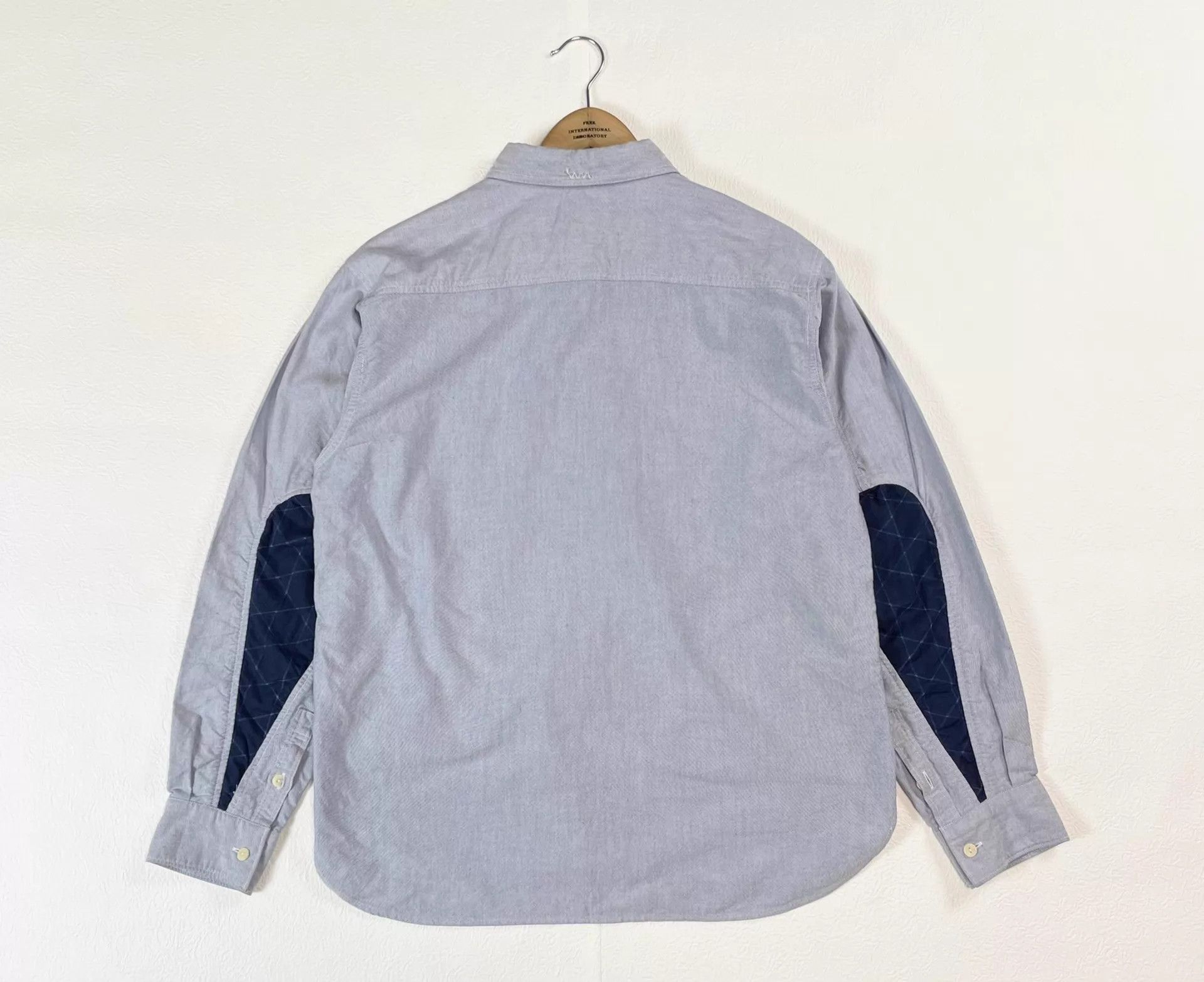 Visvim VISVIM 1910 ALBACORE L/S (GIZA OX) Drip Shirt Size US S / EU 44-46 / 1 - 2 Thumbnail
