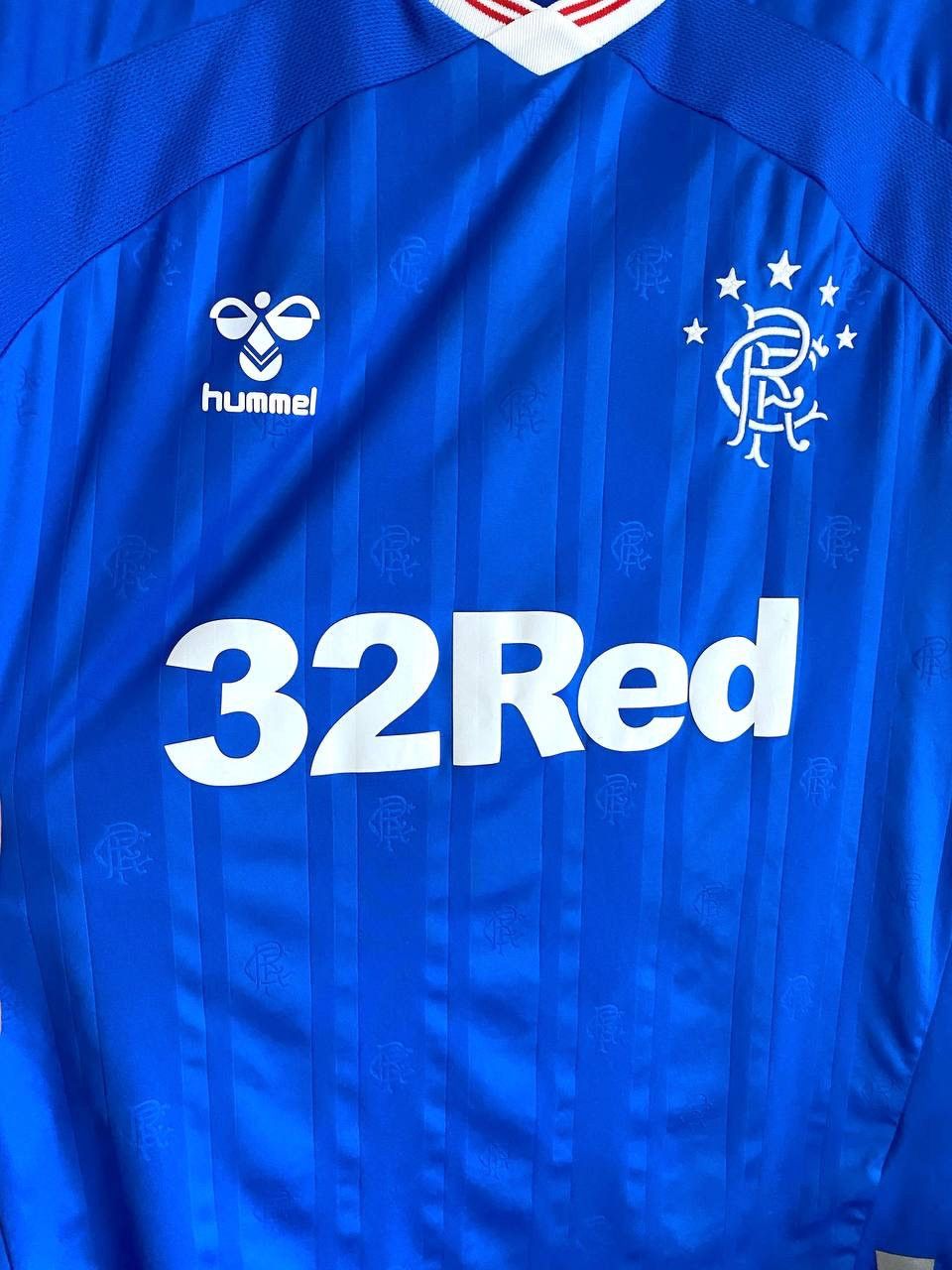 Other FC Glasgow Rangers 2019/20 Home Soccer Jersey #37 ARFIELD, L Size US L / EU 52-54 / 3 - 10 Thumbnail