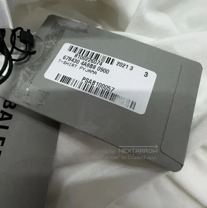 Balenciaga Balenciaga Logo Graphic Short Sleeve T. Size US M / EU 48-50 / 2 - 5 Thumbnail