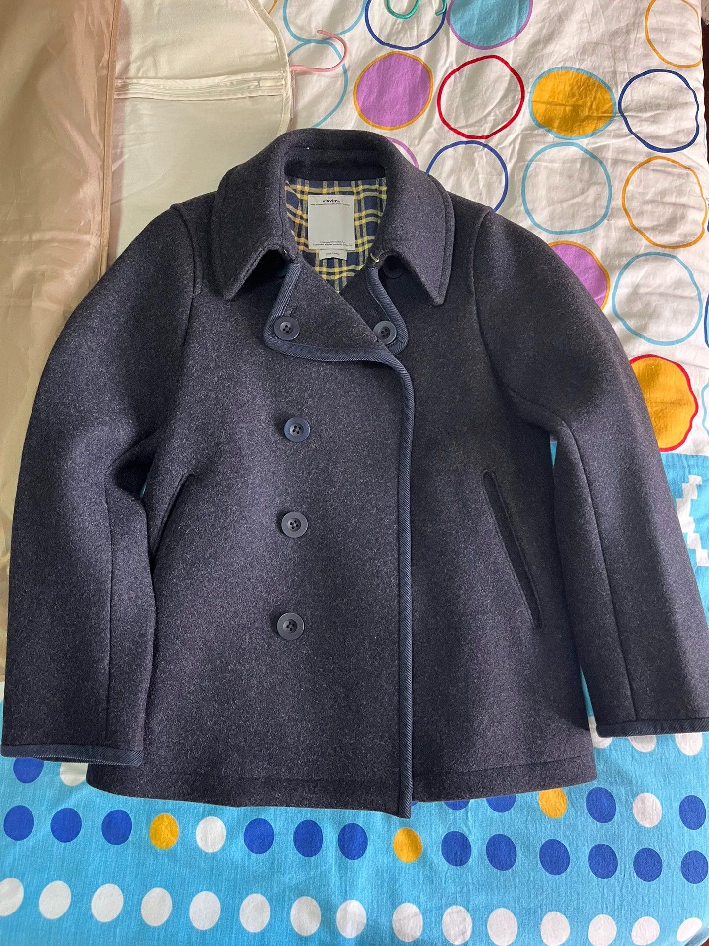 ジャケット・アウター VISVIM  P-coat LIEUTENANT NAVY VISVIM P-coat LIEUTENANT NAVY