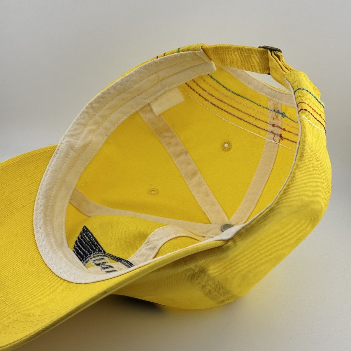 Vintage Vintage MINI Cooper Yellow Wings Logo Cap Size ONE SIZE - 5 Thumbnail