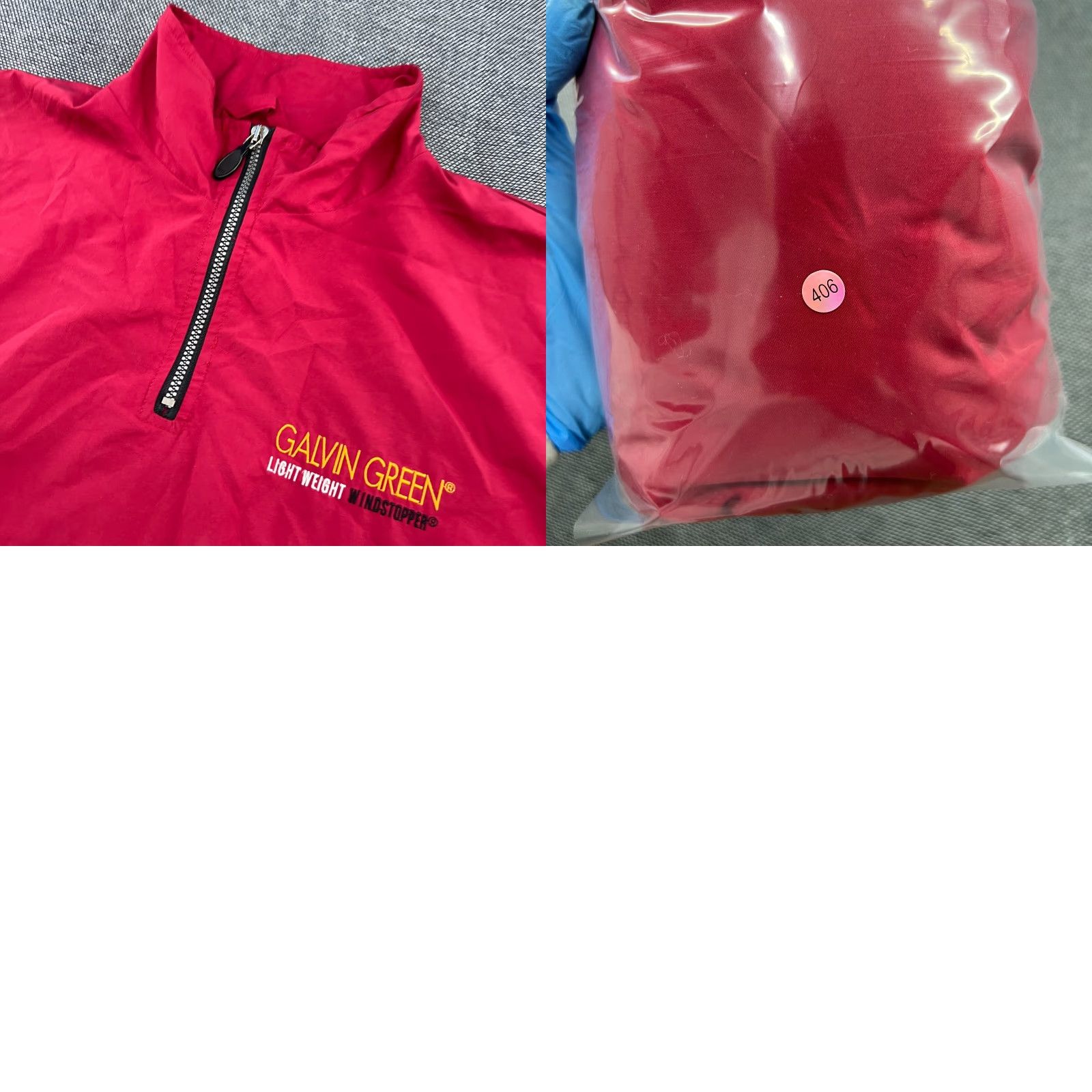 Galvin Green Galvin Green Lightwight Windstopper Jacket Mens M Red 1/4 Zip Golf Windbreaker Shirt Size US M / EU 48-50 / 2 - 8 Thumbnail