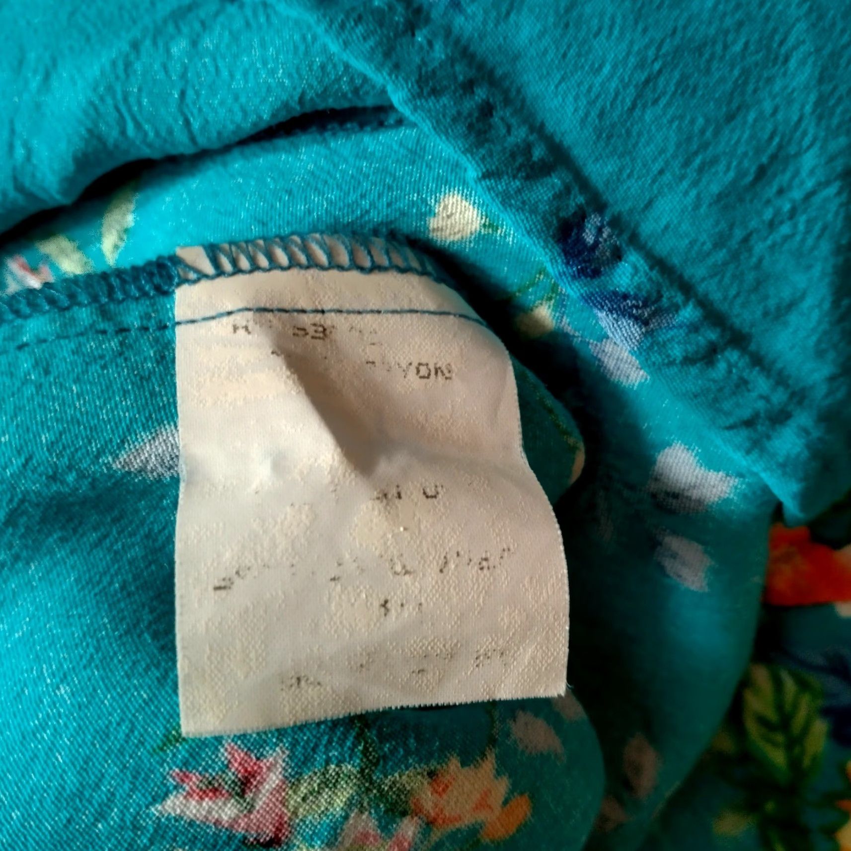 Vintage Vintage Ivy Collection 1990s Maxi Dress Women Blue Floral Spring Casual Tie Back Zip Size L / US 10 / IT 46 - 5 Thumbnail