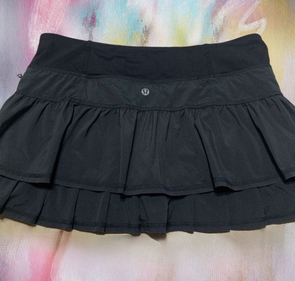 Lululemon Lululemon Rare Personal Run Your Heart Out Black skirt sz.8 Size 30" / US 8 / IT 44 - 12 Thumbnail