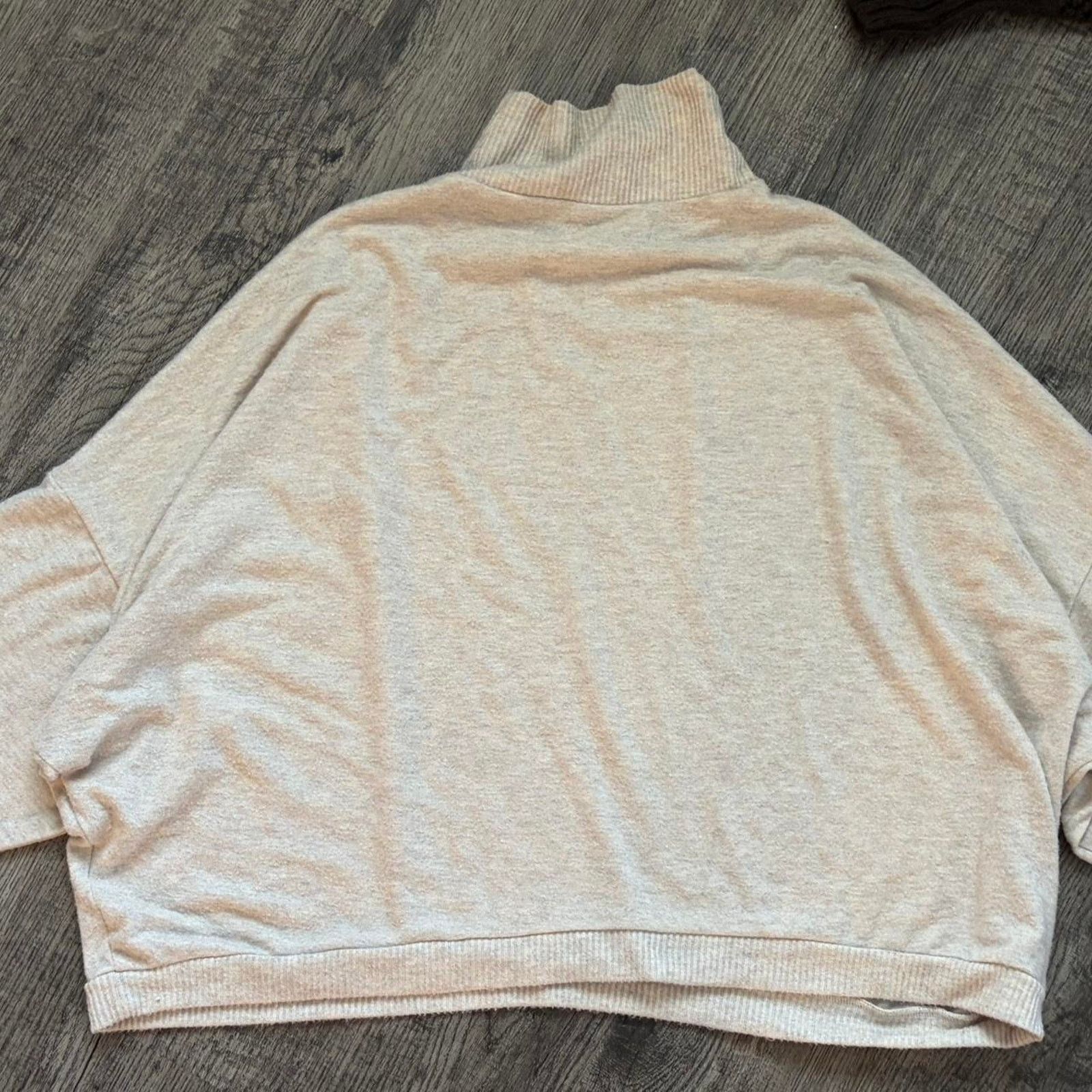 Lucky Brand Lucky brand cream turtleneck long sleeve Size L / US 10 / IT 46 - 4 Thumbnail