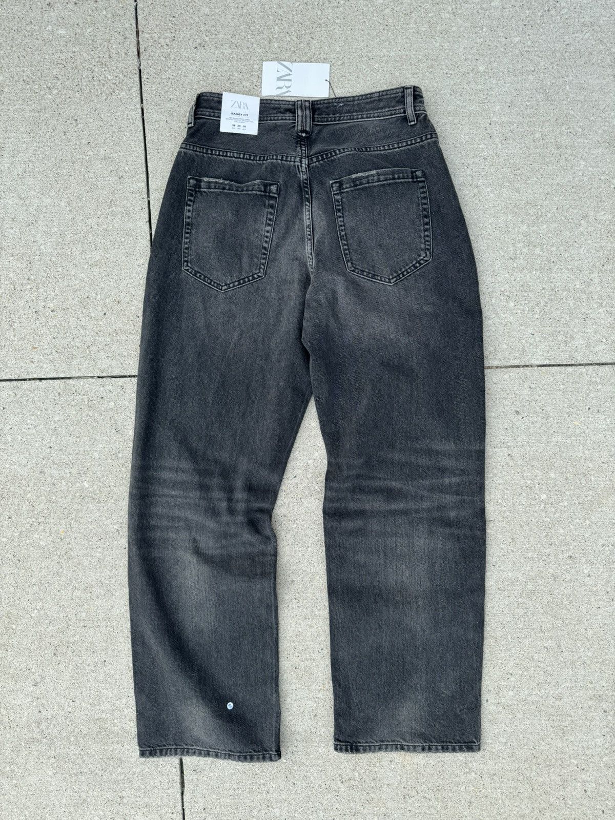 Zara Zara Baggy Fit Washed Jeans Size US 30 / EU 46 - 6 Thumbnail