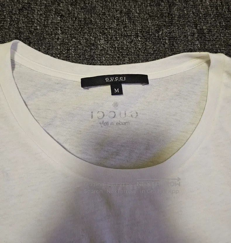 Gucci Gucci White floral print patch short-sleeved T-shirt Size US M / EU 48-50 / 2 - 3 Thumbnail