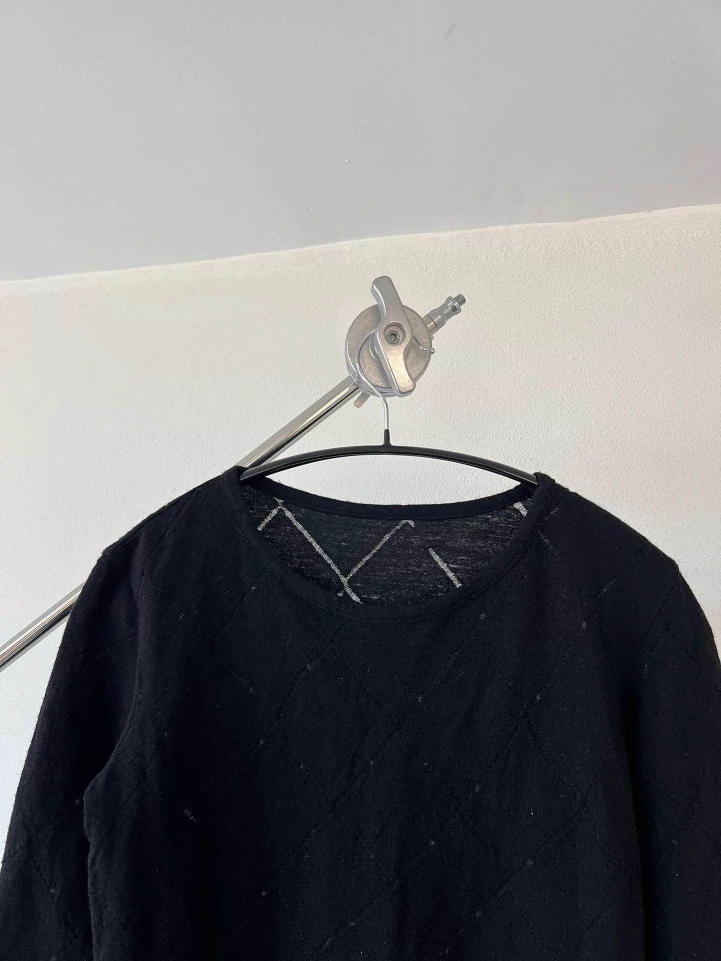 Yohji Yamamoto Yohji Yamamoto YS knit check sweater size 2 Size XS / US 0-2 / IT 36-38 - 3 Thumbnail
