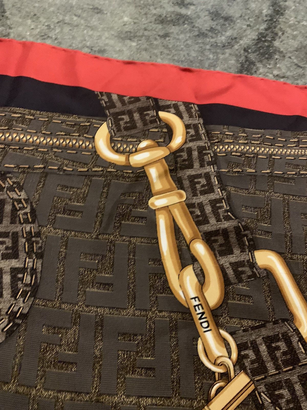 Fendi Fendi Foulard Vintage Size ONE SIZE - 7 Thumbnail