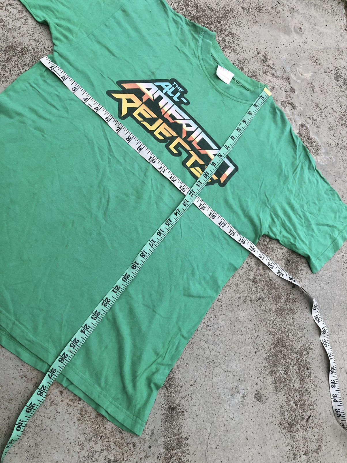 Band Tees × Vintage Y2K SUN FADED THE ALL AMERICAN REJECTS BAND TEE Size US M / EU 48-50 / 2 - 12 Thumbnail