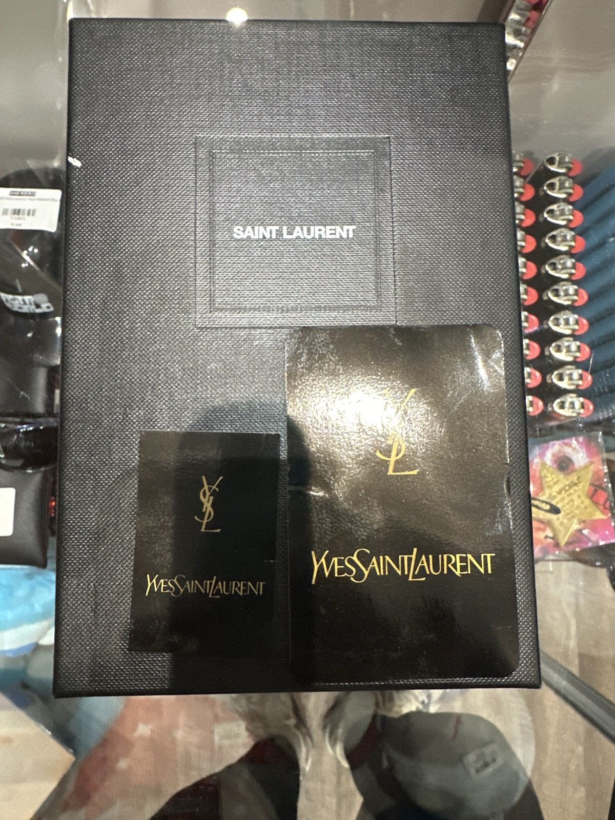 Yves Saint Laurent Yves Saint Laurent Tri-fold Wallet Size ONE SIZE - 5 Thumbnail
