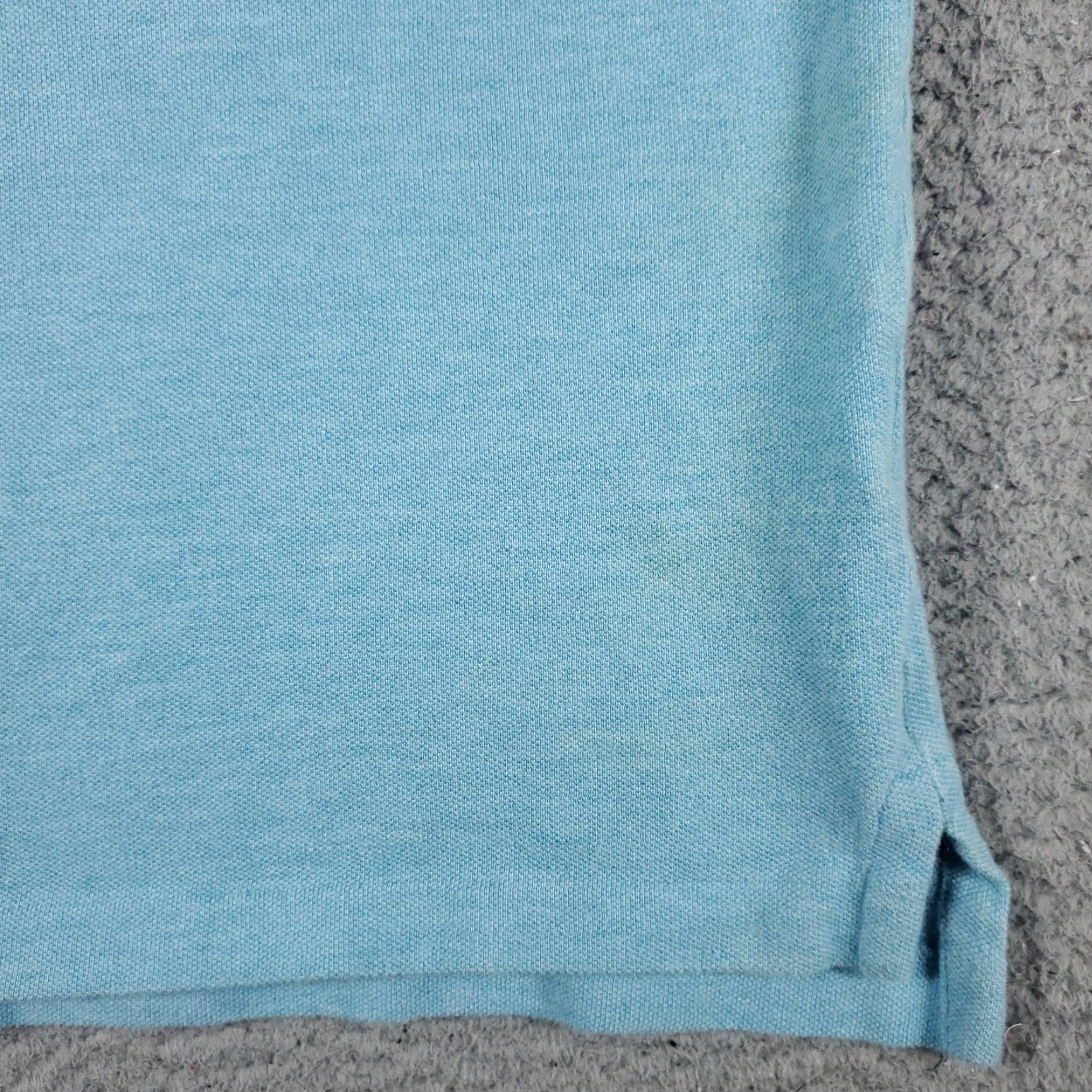 Ralph Lauren Ralph Lauren Polo Shirt Mens Medium Blue Solid Casual Short Sleeve Size US M / EU 48-50 / 2 - 6 Thumbnail