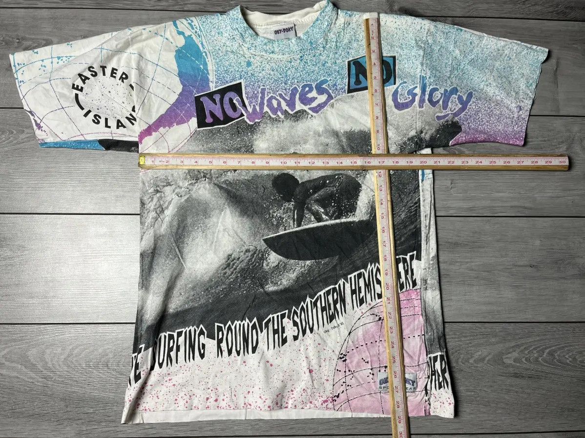 Body Glove Vintage Surf style Tshirt 92 no wave no glory Size US L / EU 52-54 / 3 - 5 Thumbnail