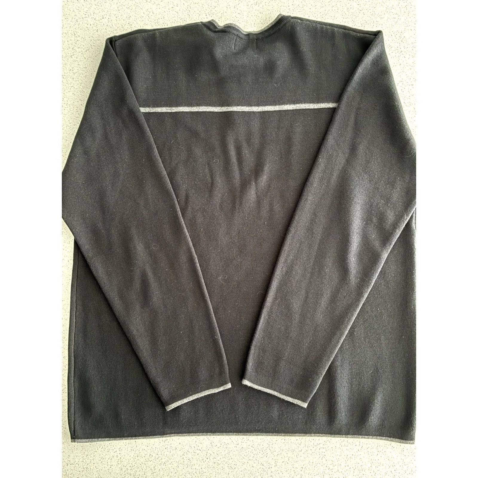 Vintage Reunion Sweatshirt Pullover Long Sleeve Cotton Blend Men XL Black Size US XL / EU 56 / 4 - 6 Thumbnail