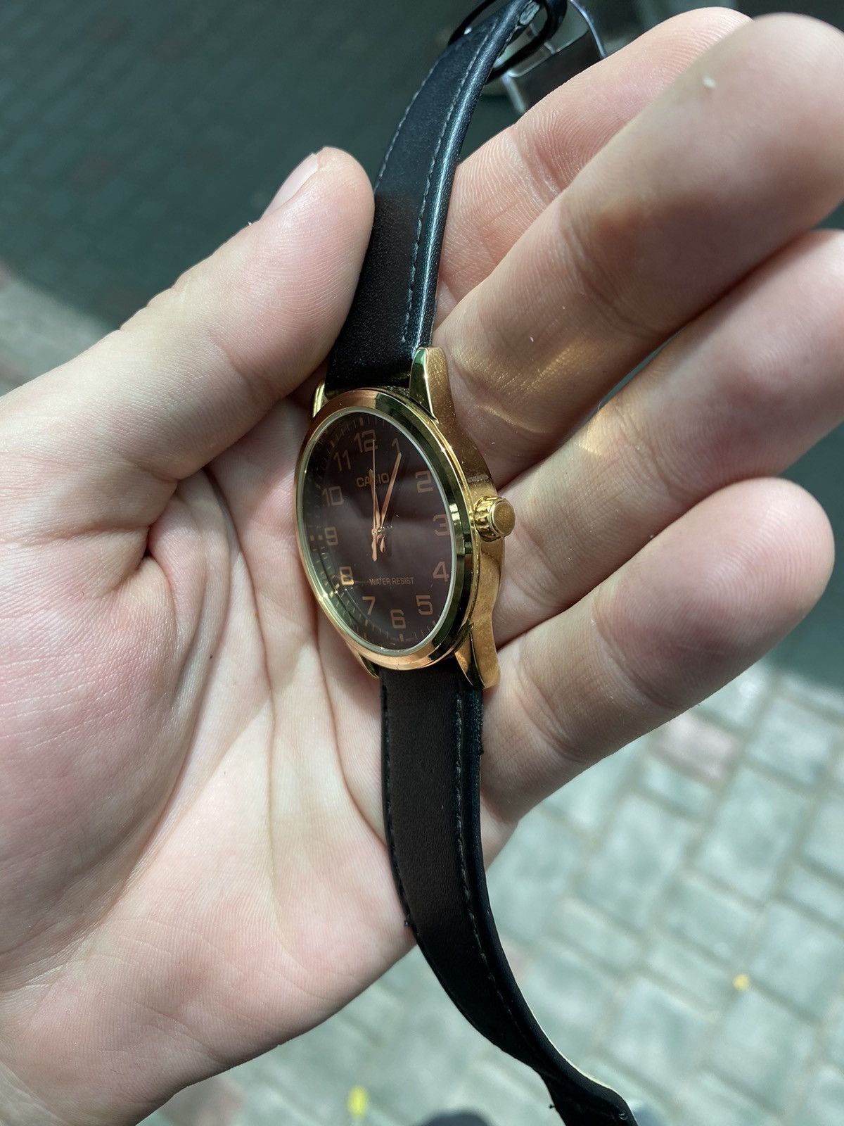 Casio × Japanese Brand × Vintage Gold Tone Casio MTP-V001GL Watch Size ONE SIZE - 7 Thumbnail