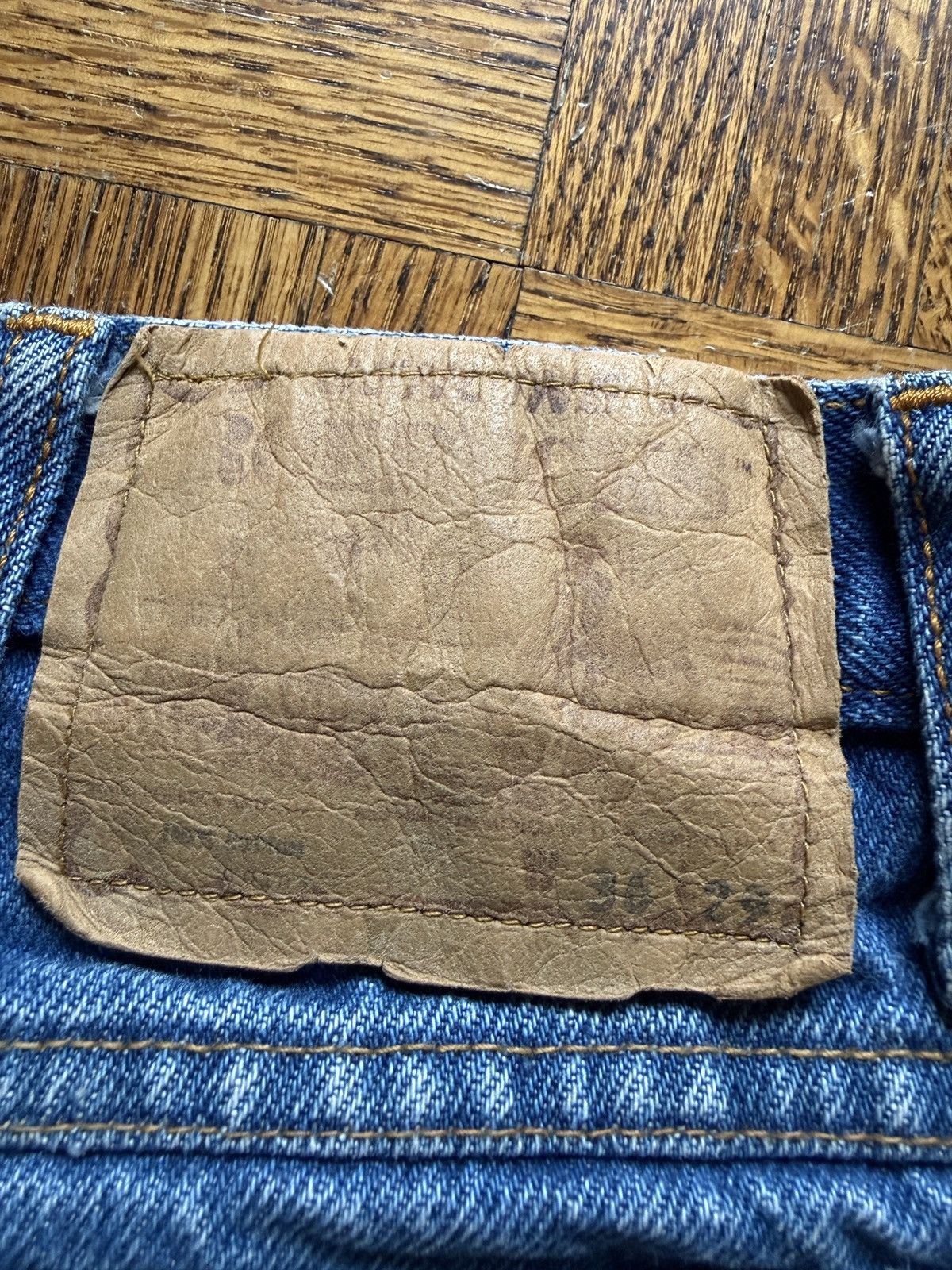 Sears Vintage 70s Sears Roebuck Denim Jeans Size US 33 - 4 Thumbnail