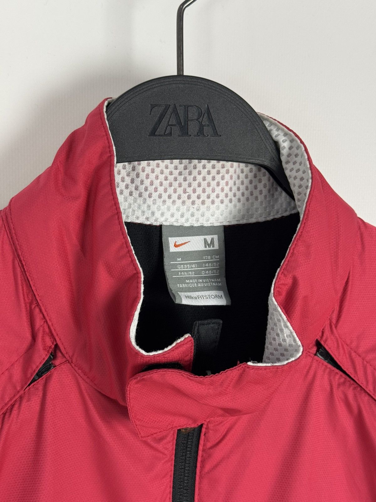 Nike Nike 2in1 Paneled Nylon Vented Running Jacket Size US M / EU 48-50 / 2 - 8 Thumbnail