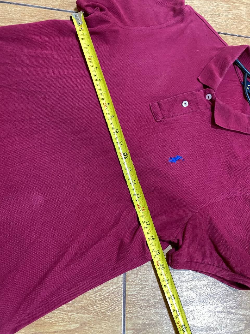 Polo Ralph Lauren Vintage Polo Ralph Lauren 100% Cotton Polo Size L Size US L / EU 52-54 / 3 - 10 Thumbnail