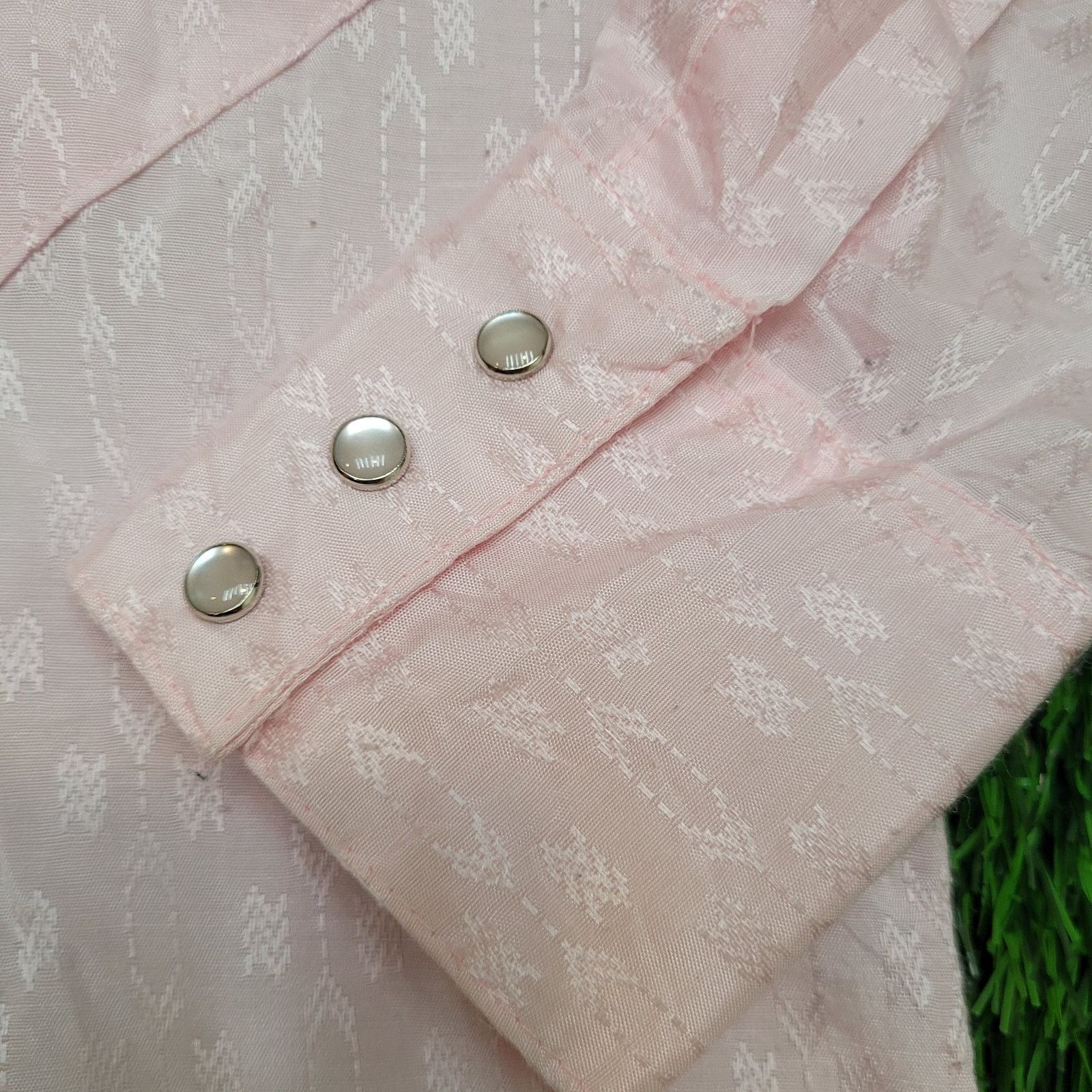 Rockmount Ranch Wear VTG 70s Rockmount Ranch Wear Pearl Snap Shirt M Jacquard USA Size US M / EU 48-50 / 2 - 5 Thumbnail