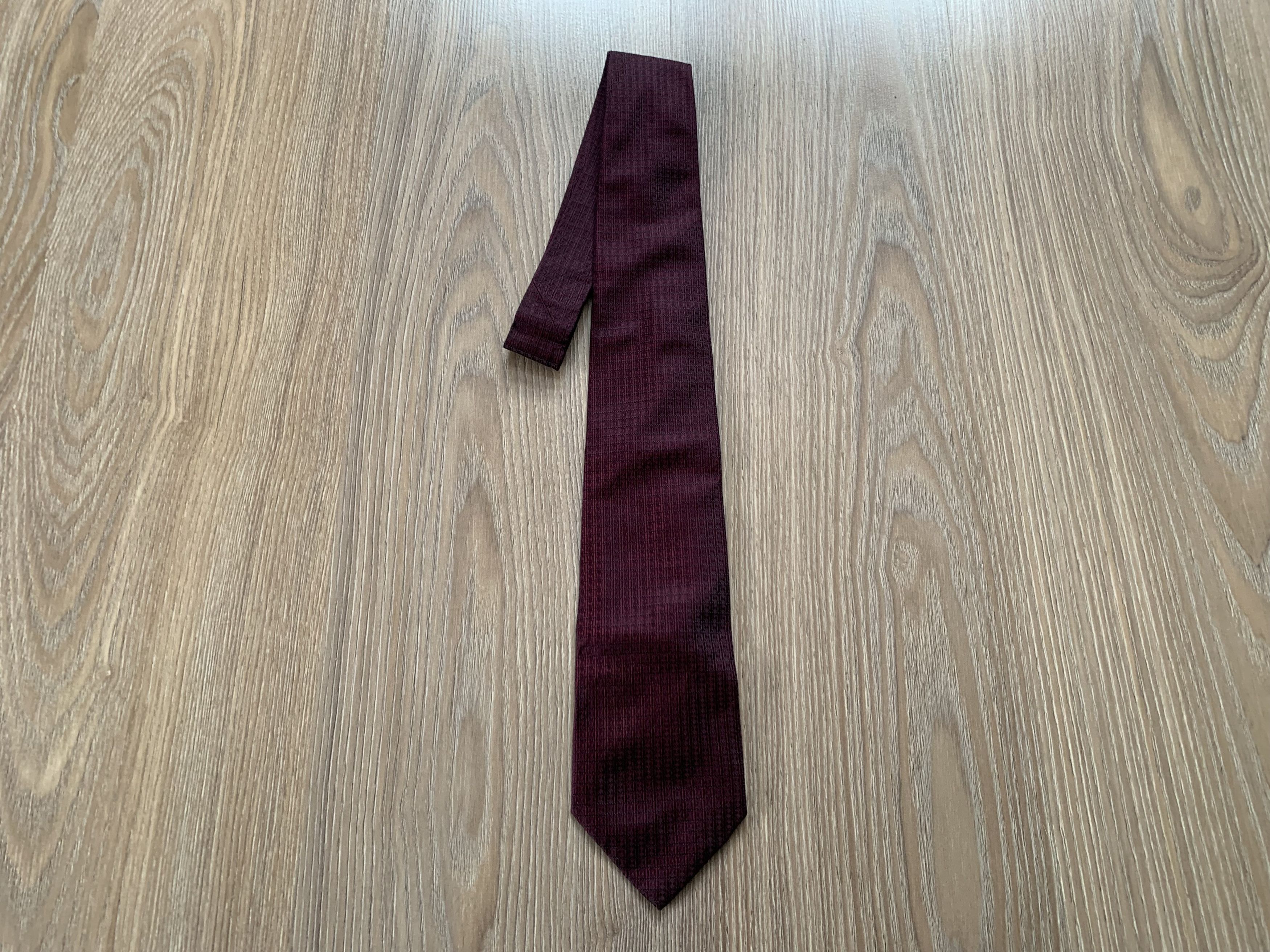 s.Oliver S.Oliver Red Plaid Silk Tie Size ONE SIZE - 2 Thumbnail