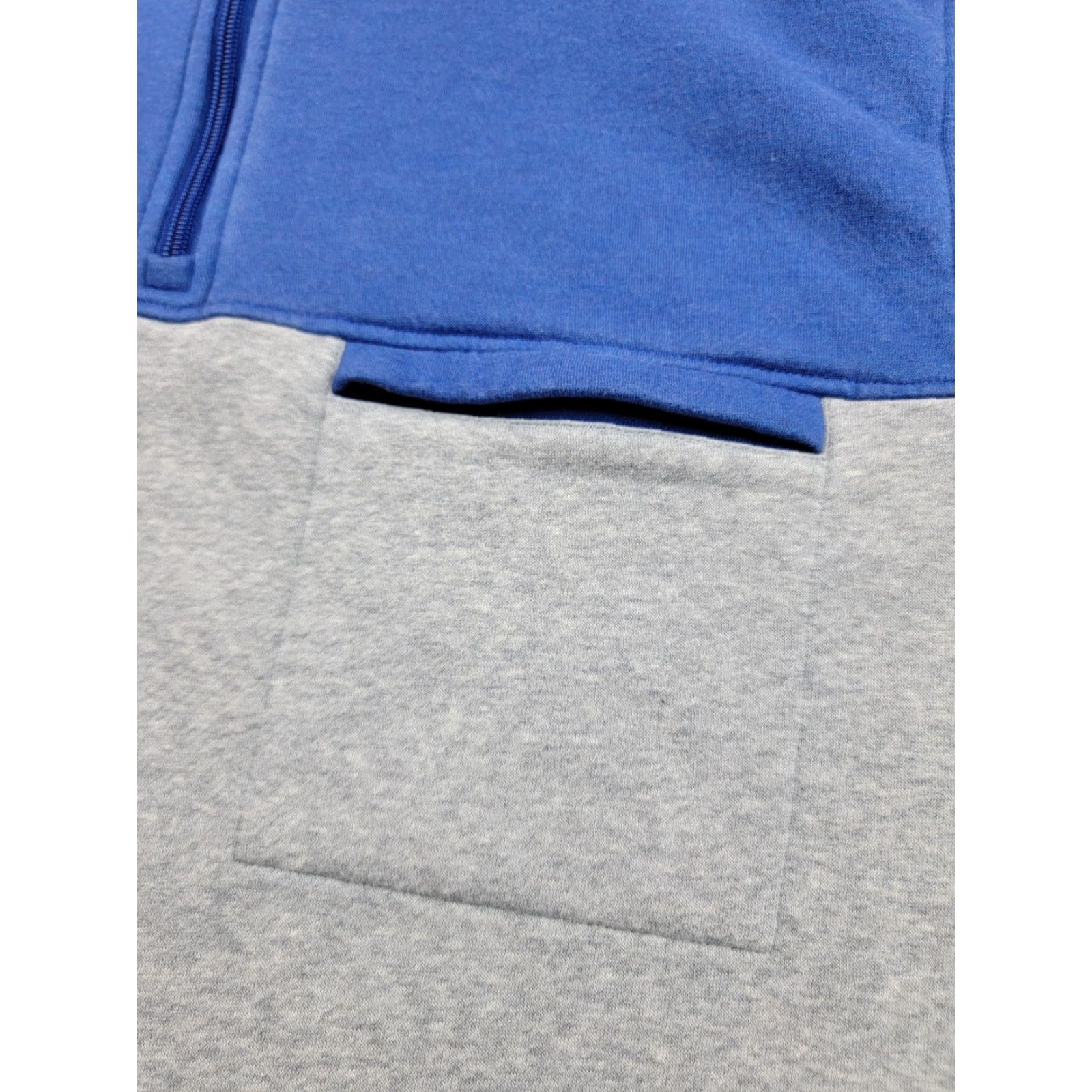 Vintage Tasc Performance Pullover Mens Large Blue Gray Quarter Zip Polo Size US L / EU 52-54 / 3 - 7 Thumbnail
