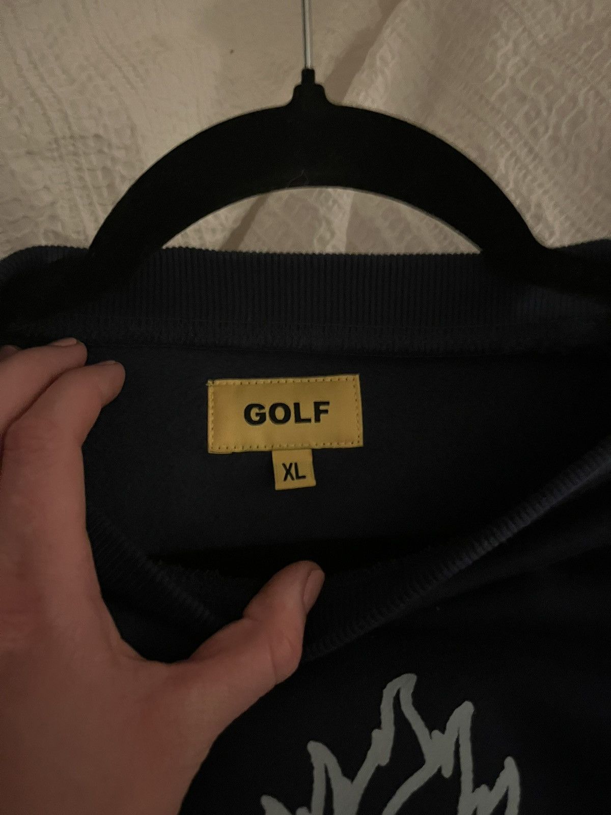Golf Wang GOLF orange and navy blue puffer/blue crewneck BUNDLE Size US XL / EU 56 / 4 - 5 Thumbnail