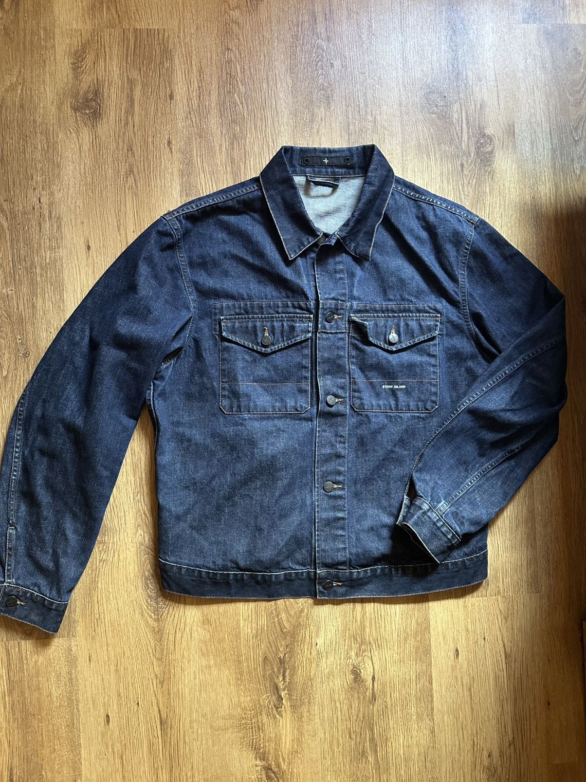 Men's Stone Island Denim Jackets | Grailed