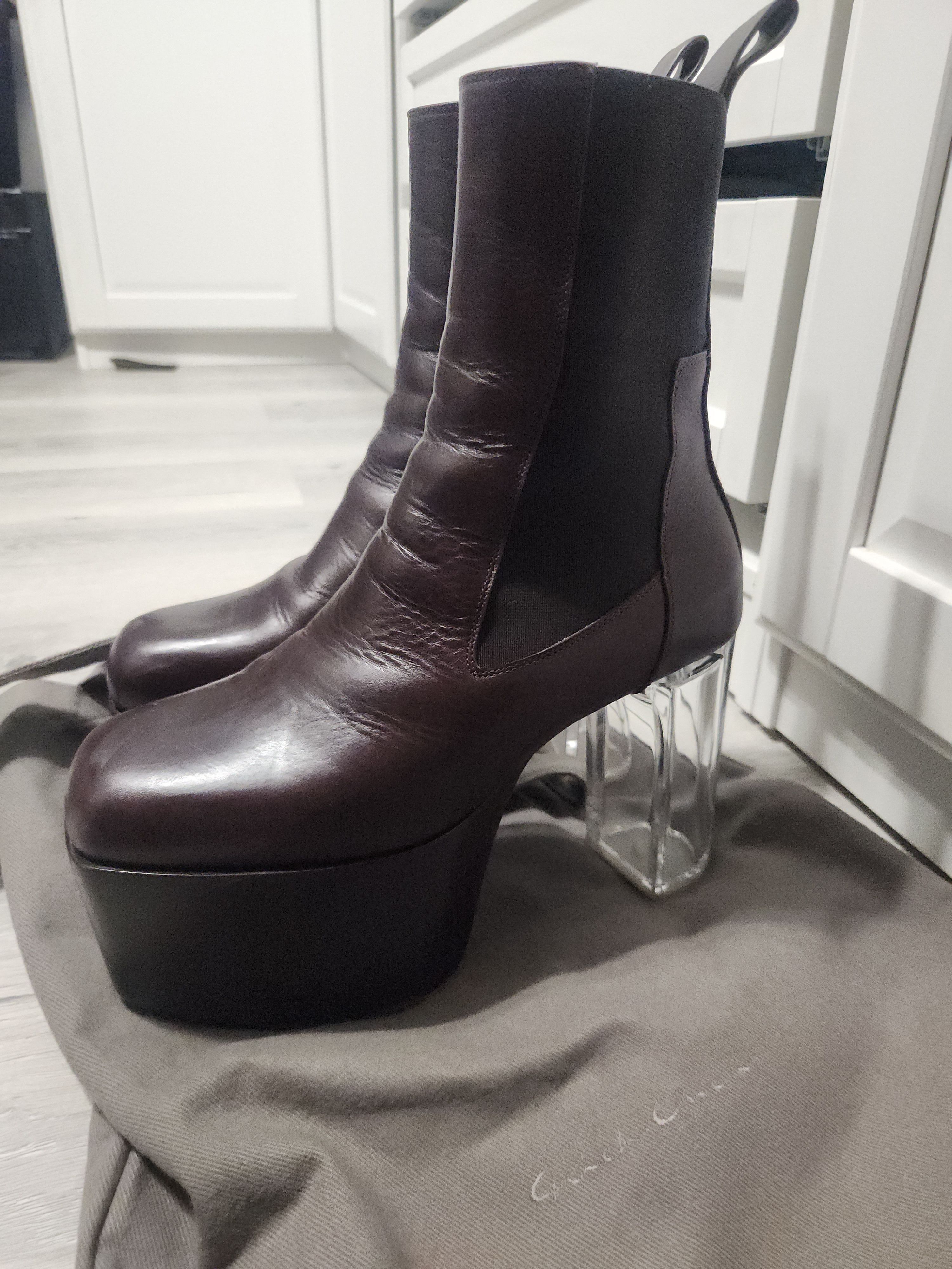 Rick Owens Kiss Boots | Grailed
