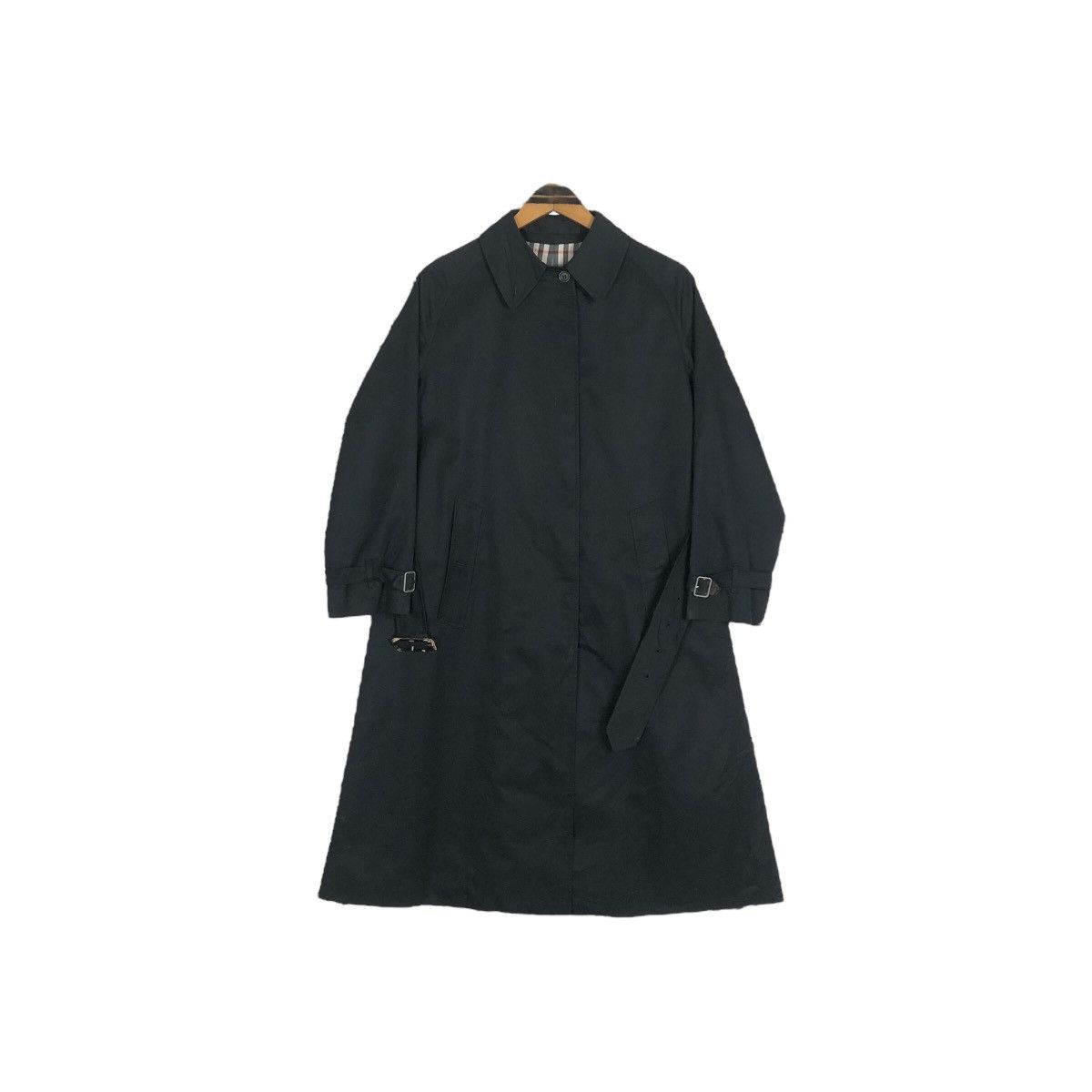 Burberry Vintage 90s Burberrys Car Coat Single Breasted Trench Coat Size M / US 6-8 / IT 42-44 - 6 Thumbnail