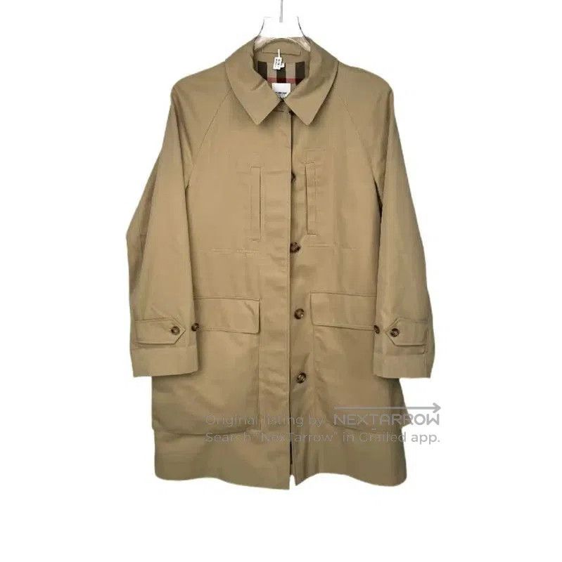 Burberry Burberry Brown Cotton Ladies Trench Coat. Size M / US 6-8 / IT 42-44 - 1 Thumbnail