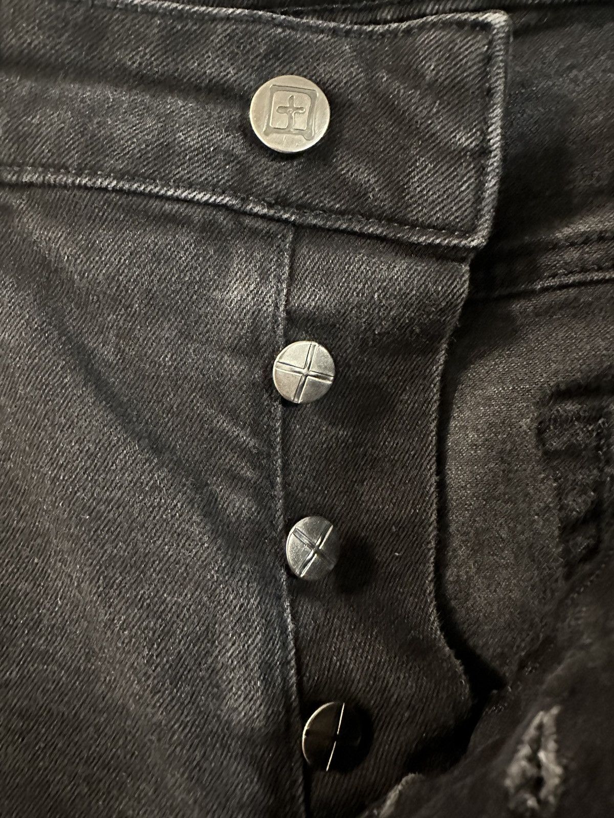 Ksubi Ksubi Chitch Laid Black Jeans Size US 36 / EU 52 - 6 Thumbnail