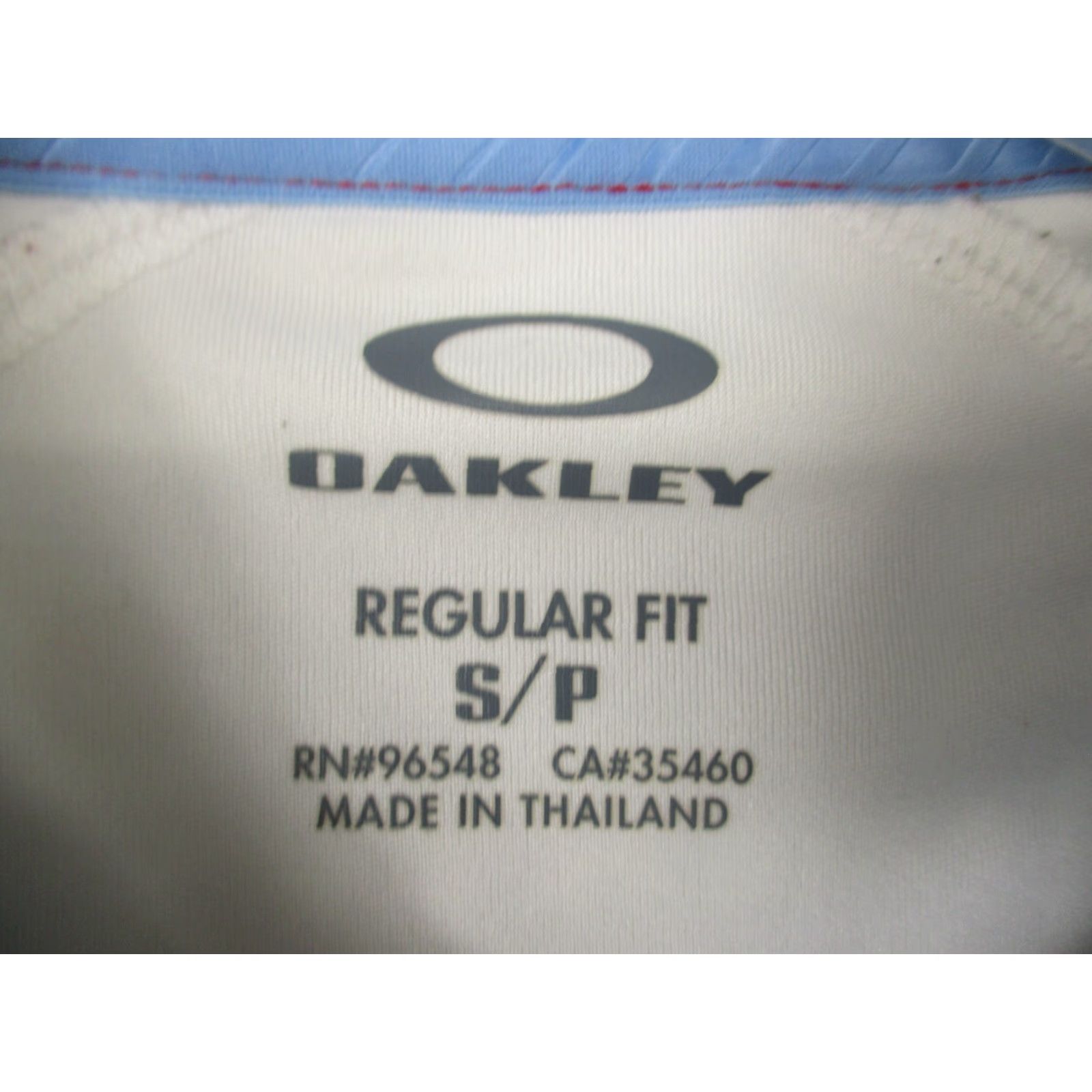 Oakley VINTAGE Oakley Hydrolix Sport Golf Polo Shirt Men's Small Gray White Stretch Size US S / EU 44-46 / 1 - 3 Thumbnail