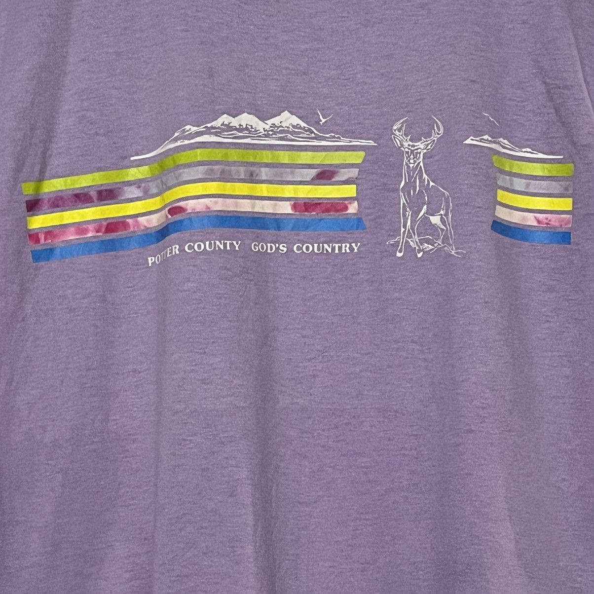 Velva Sheen × Vintage Vintage 70s VELVA SHEEN Rainbow Potter Soft Thin Tee Size L Size US L / EU 52-54 / 3 - 4 Thumbnail
