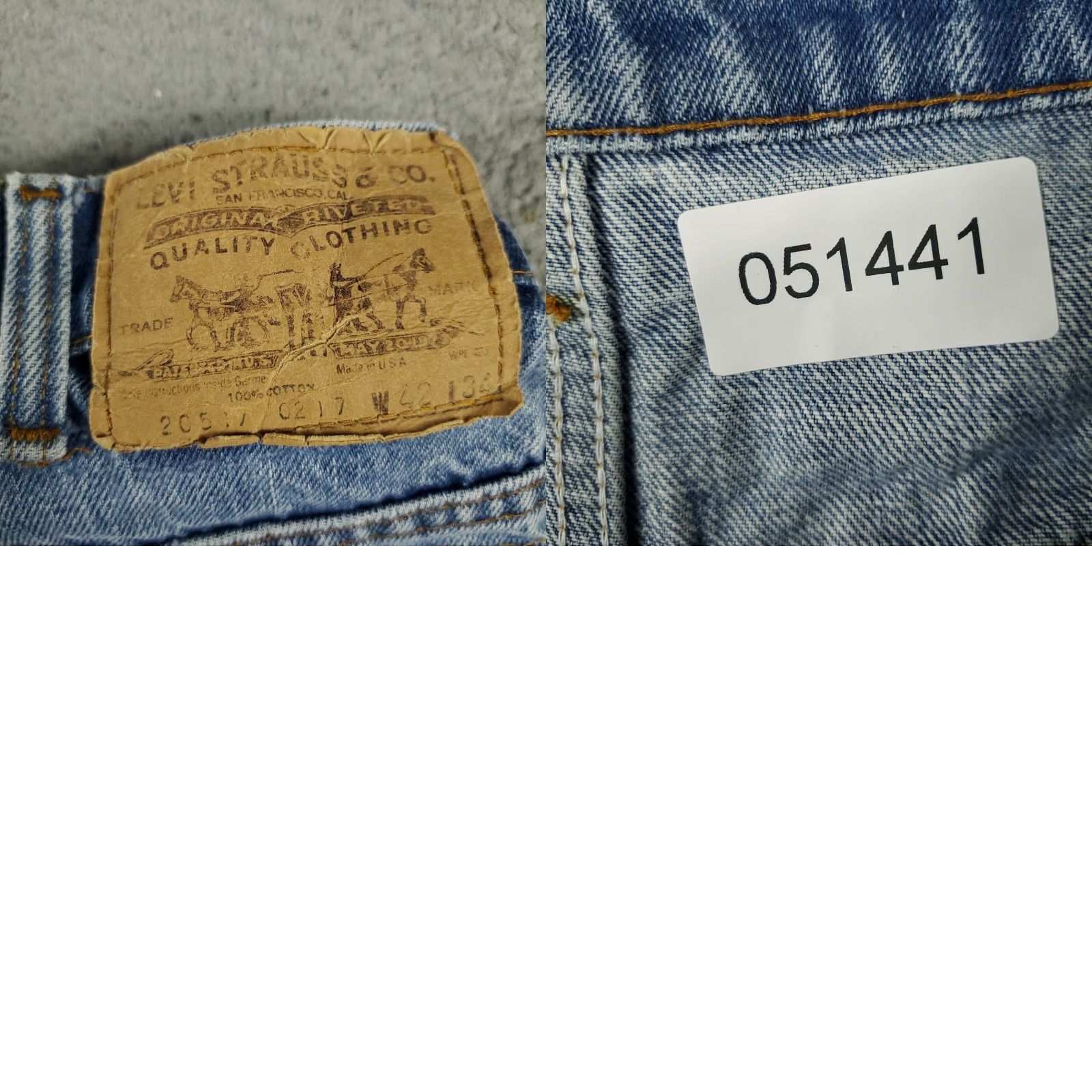 Levi's Levis 569 Shorts Mens Size 42 Blue Denim Chino Waist 42 Regular Fit Cotton Blend Size US 40 / EU 56 - 8 Thumbnail