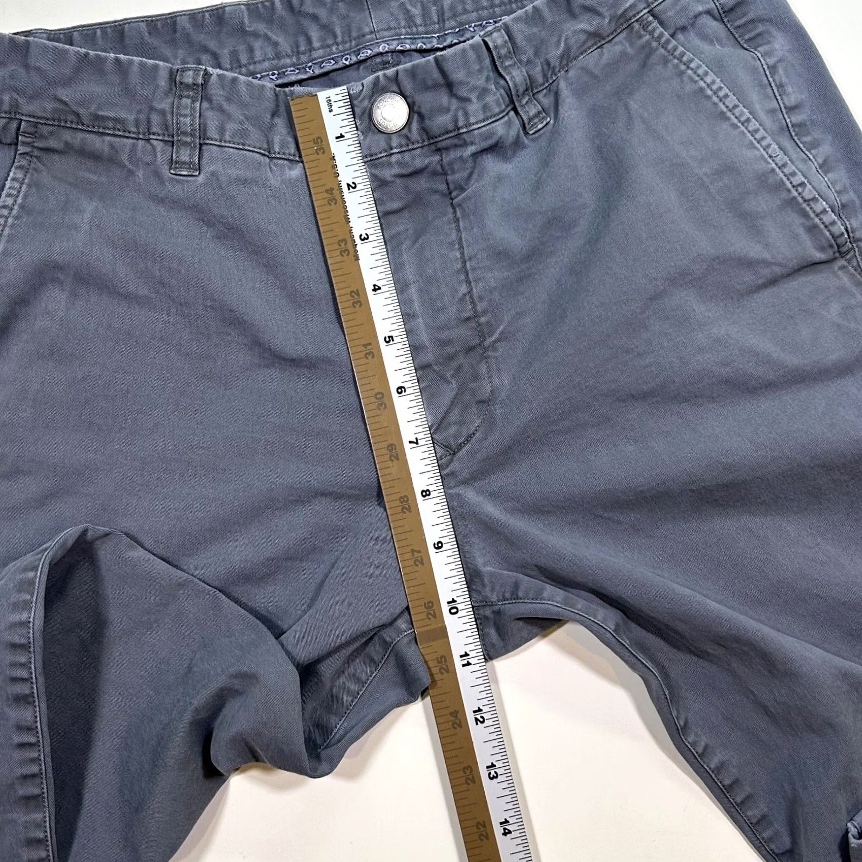 Bonobos Bonobos Gray Slim Tailored Chinos Pants Casual Everyday Mens 33X34 Size US 33 - 7 Thumbnail
