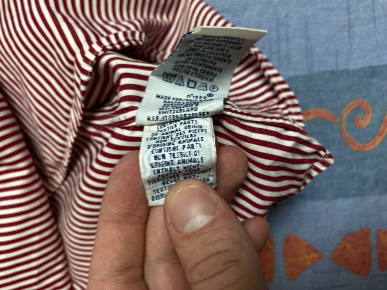 Polo Ralph Lauren × Ralph Lauren × Rugby Ralph Lauren Mens Polo Ralph Lauren Striped Shirt Size US XL / EU 56 / 4 - 10 Thumbnail