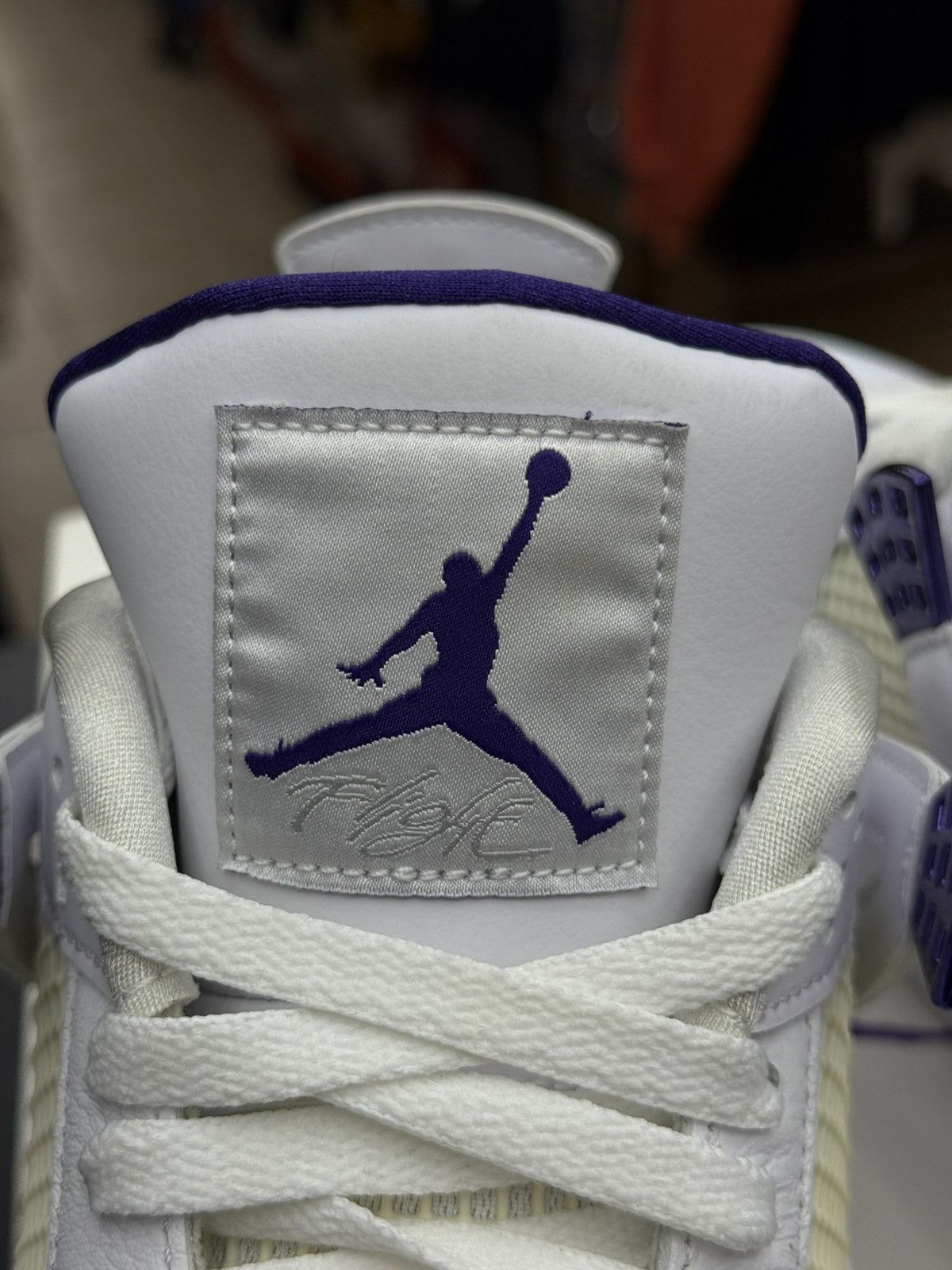 Jordan Brand Jordan 4 Metallic Purple Size 12 (CT8527-115) Size US 12 / EU 45 - 12 Thumbnail
