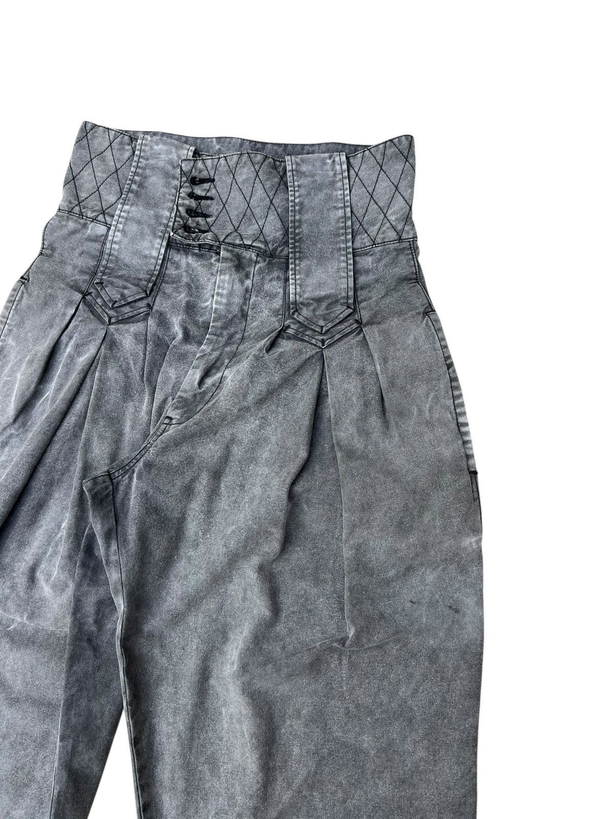 Bernhard Willhelm Archive Bernhard Willhelm High Waist Baggy Wide Cropped Pant Size US 29 - 11 Thumbnail