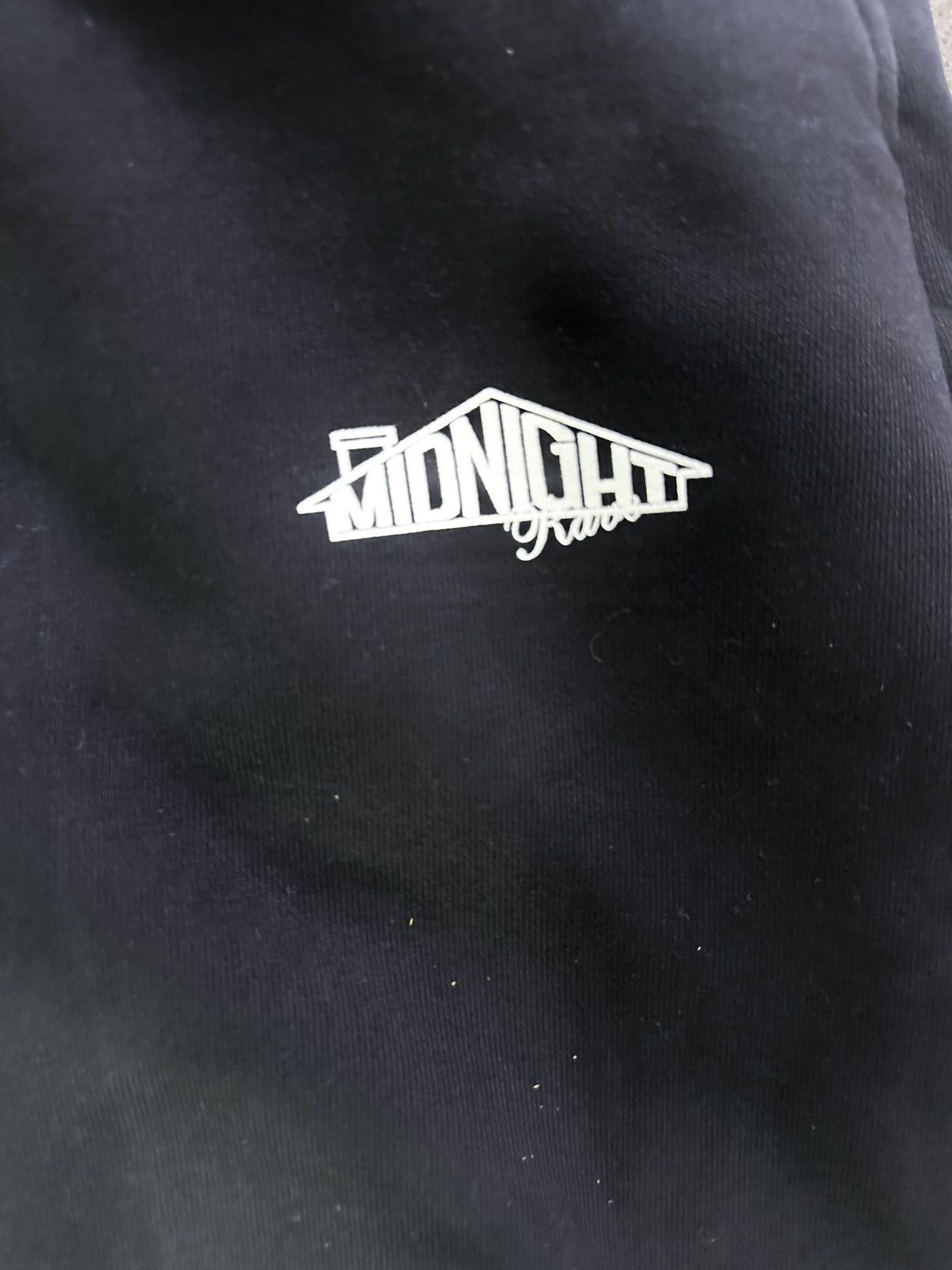 A$AP Rocky × AWGE × Midnight Studios Midnight Studios “This Is A House Record” Sweatpants Size US 32 / EU 48 - 3 Thumbnail