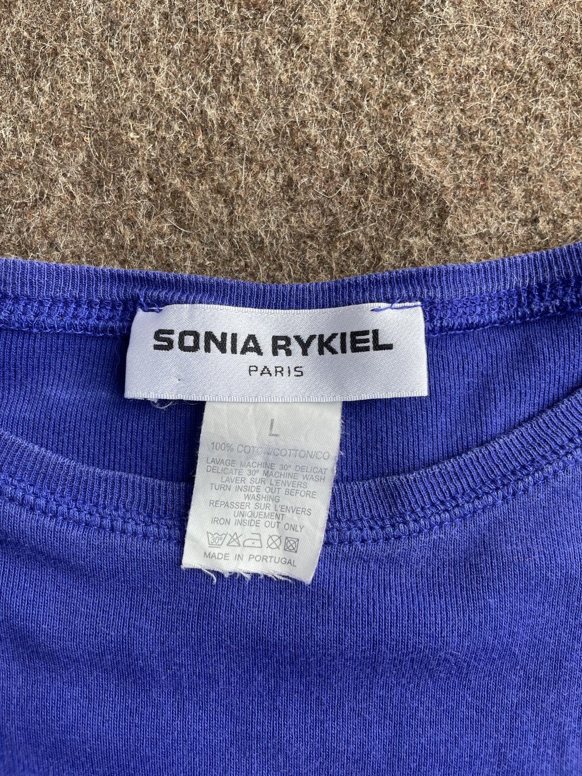 Sonia Rykiel Sonia Rykiel Paris Long Sleeve T-Shirt Size L / US 10 / IT 46 - 10 Thumbnail