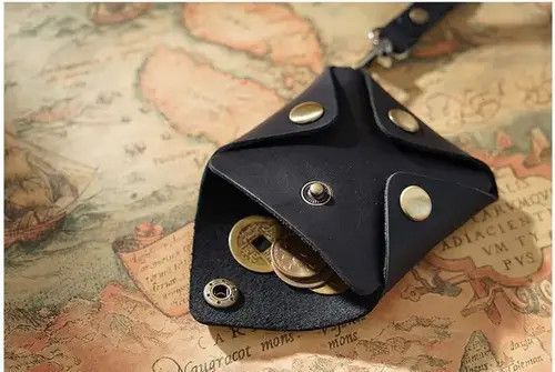 Japanese Brand Leather Coin Purse Mini Size ONE SIZE - 2 Thumbnail