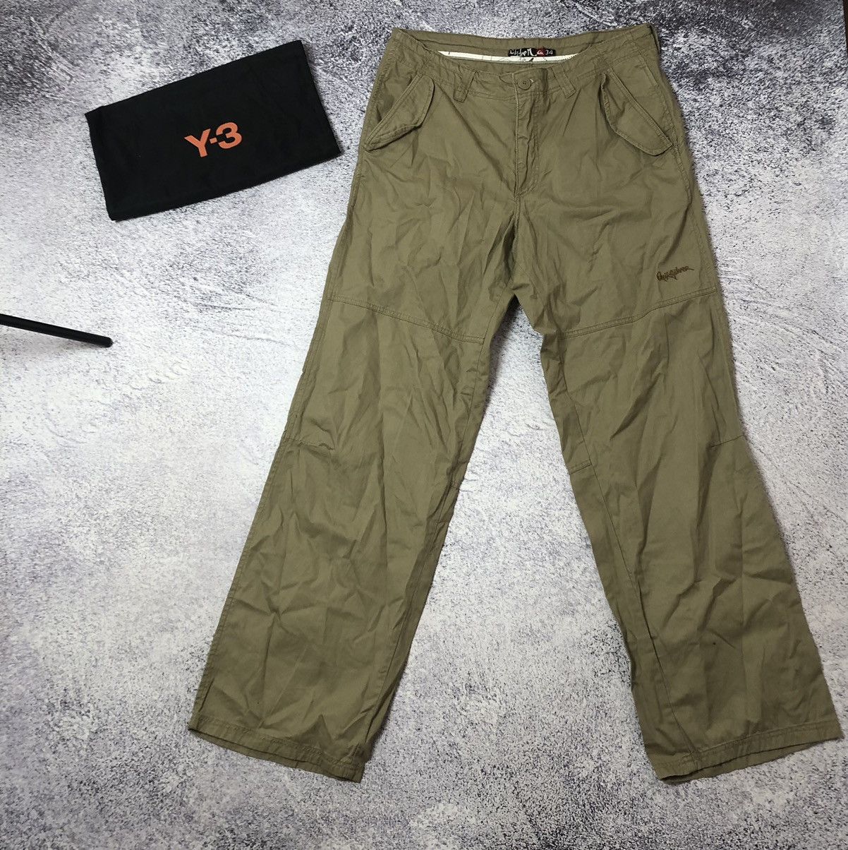 Quiksilver × Vintage Vintage men’s cargo pants Quiksilver size 34 y2k luxury ykk Size US 34 / EU 50 - 1 Thumbnail