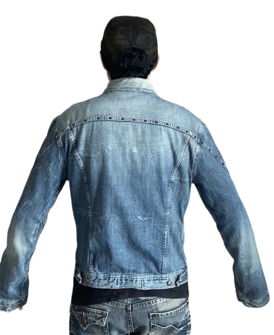 Just Cavalli Vintage Roberto Cavalli Stud Denim Jacket Overlong Sleeve Size US M / EU 48-50 / 2 - 19 Thumbnail