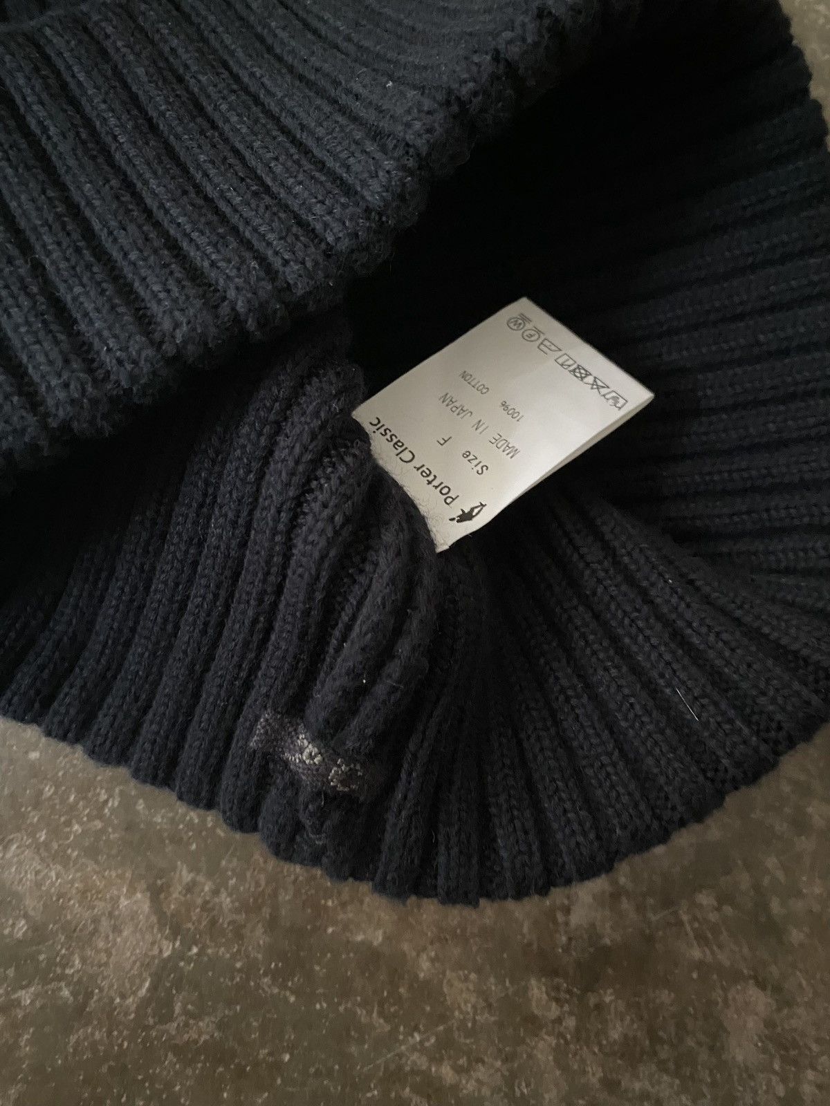 Porter Classic Porter Classic Sashiko Boro Knit Beanie Kapital 45r Visvim Size ONE SIZE - 5 Thumbnail