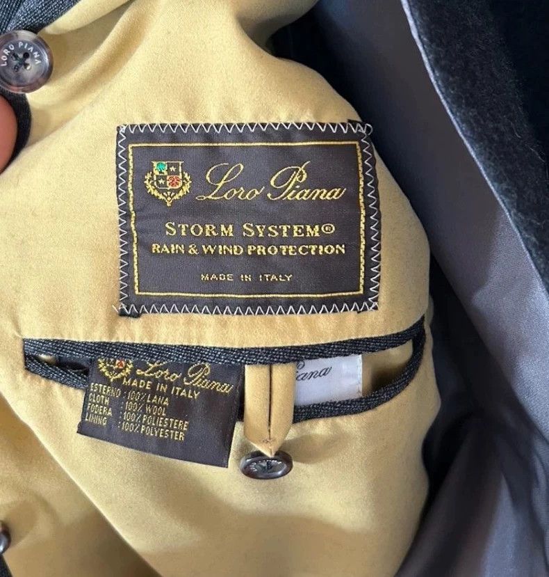 Loro Piana LORO PIANA Cashmere wool jacket and overcoat Size US L / EU 52-54 / 3 - 5 Thumbnail